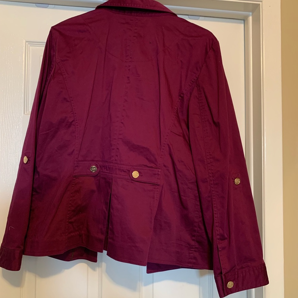 NEW Raspberry Charter Club Jacket - Picture 6 of 7